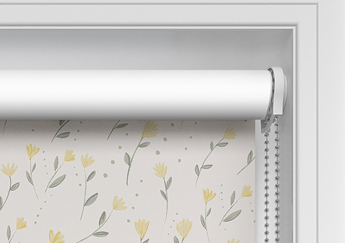 Ditsy Spring, Hessian - Twist&Fit Roller Blind - Image 11